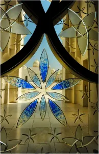 Mosque Prints: Sheikh Zayed mosque Abu Dhabi United Arab Emirates
