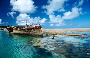 Images Dated 2007 December: Shipwreck on heron island