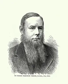 Images Dated 13th June 2023: Sir George Frederic Verdon, an Australian politician and public figure, 1870s, Victorian