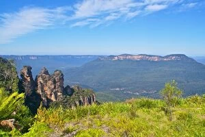 The Three Sisters, Blue mountains Collection: Three sister in national park at Katoomba