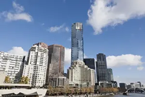 Yarra River Prints: Southbank promenade. Melbourne. Austraila