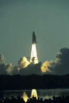 Space Shuttle take-off