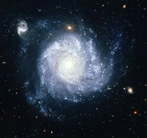 Images Dated 30th March 2016: Spiral galaxy (NGC 1309)