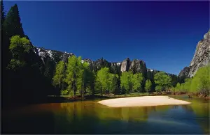 Horizontal View Horizontal Prints: Spring-time in the Yosemite National Park, California, southern United States of America