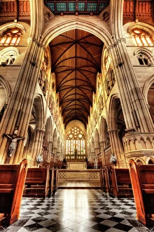 Images Dated 25th March 2012: St Marys Cathedral in Sydney