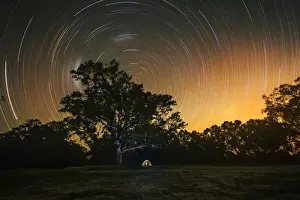 Infinity Prints: Star trails in the sky