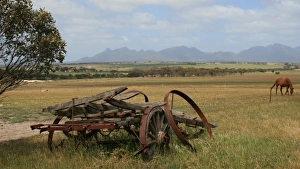 Stirling Ranges near the Lily Dutch Windmill is surrounded by farm land