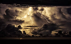 Lightning Strikes Collection: Storm over Byron Bay (3)