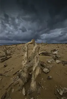 Stormy weather, King Island, Bass Strait, Tasmania, Australia