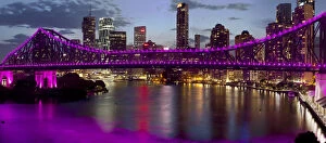 Images Dated 15th September 2013: Story Bridge Brisbane Australia