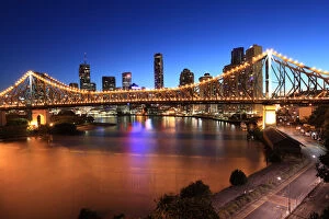 Images Dated 20th May 2014: Story Bridge, Brisbane, Australia