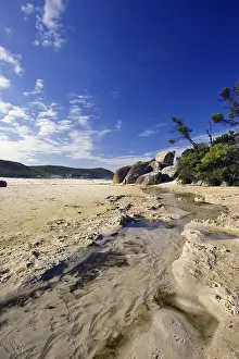 Coastal Prints: Stream on Squeaky Beach, Wilsons Promontory National Park, Victoria, Australia