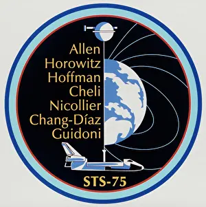 : STS-75 Space Shuttle Columbia Mission insignia