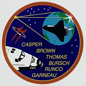 : STS-77 Space Shuttle Endeavour Mission Insignia