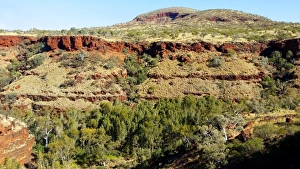 A stunning view across the gorges in outback Australia