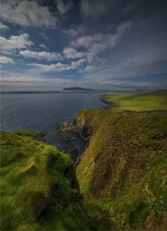 Sumburgh coastline, Shetland Islands, Scotland