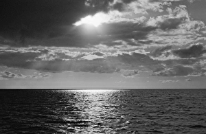 The sun breaking through the clouds The sun breaking through the clouds