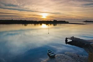 Craig Jewell Photography Collection: Sunrise on Maroochy River on still morning