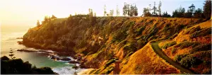 Sunset at Ansons Bay on the coastline of Norfolk Island