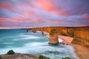 Images Dated 5th January 2011: Sunset at Twelve Apostles