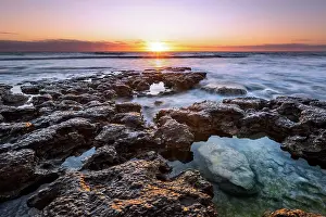 Artie Ng Prints: Sunset at Blanche Point, Maslin Beach