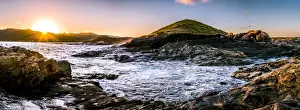 Sunset on the coastline near Denmark, Western Australia