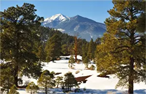 Eco Tourism Prints: Sunset Crater National Park, Arizona, Western united States of America