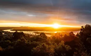 Sunset at Laguna Lookout, Noosa Heads