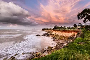 Sunset on Nightcliff shore