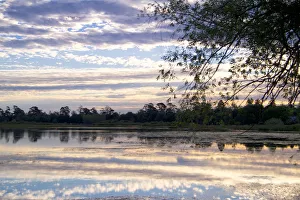 Sunset reflections on Lake Wendouree Ballarat, Victoria, Australia Sunset reflections on Lake Wendouree Ballarat, Victoria, Australia