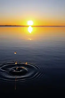 Striking Sunset Prints: Sunset Splash