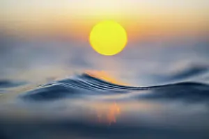 Striking Sunset Prints: Sunset On Water