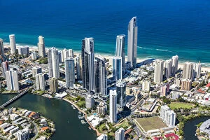 Airphotos of Australia Collection: Surfers Paradise