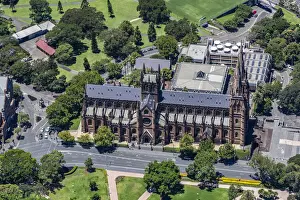 Airphotos Of Australia Prints: Sy Marys Cathedral
