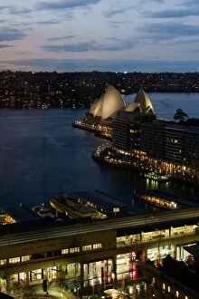 Sydney Opera House Collection: Sydney from above