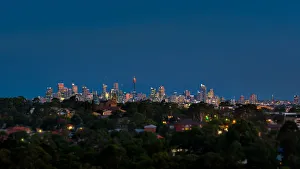 Sydney Build view after sunset Sydney Build view after sunset