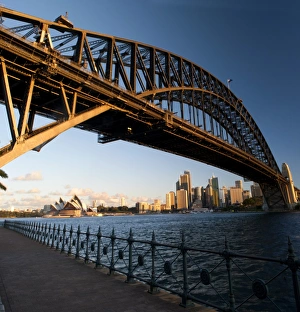 Wharf Prints: Sydney Harbour Bridge