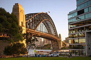 Sydney Harbour Bridge Collection: Sydney Harbour Bridge from Bradfield Park