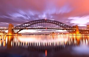 Images Dated 17th December 2016: Sydney Harbour Bridge Sunrise