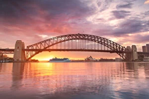 Sydney Harbour Bridge Collection: Sydney Harbour Sunrise