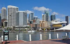 Sydney skyline from Cockle Bay