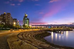 Downtown District Prints: Sydney Sunset