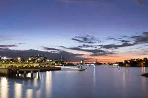 Sydney sunset from Barangaroo reserve