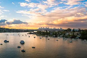 Wales Prints: Sydney Top View