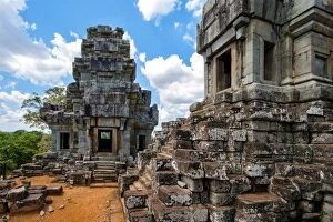 Images Dated 17th April 2009: Ta Keo Temple in Angkor, Siem Reap, Cambodia