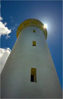 Table cape lighthouse, northern coastline of Tasmania, Australia