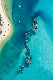 Airphotos Of Australia Prints: Tangalooma