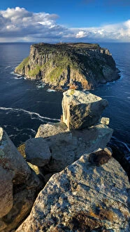 James Stone Nature Photography Collection: Tasman Island from The Blade on Tasmanias Three Capes Track