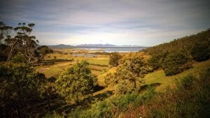 Images Dated 4th September 2014: Tasmania east coast landscape