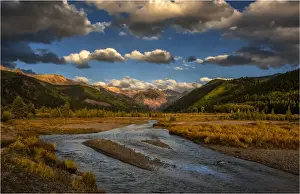Telluride valley, Colorado, south west United States of America